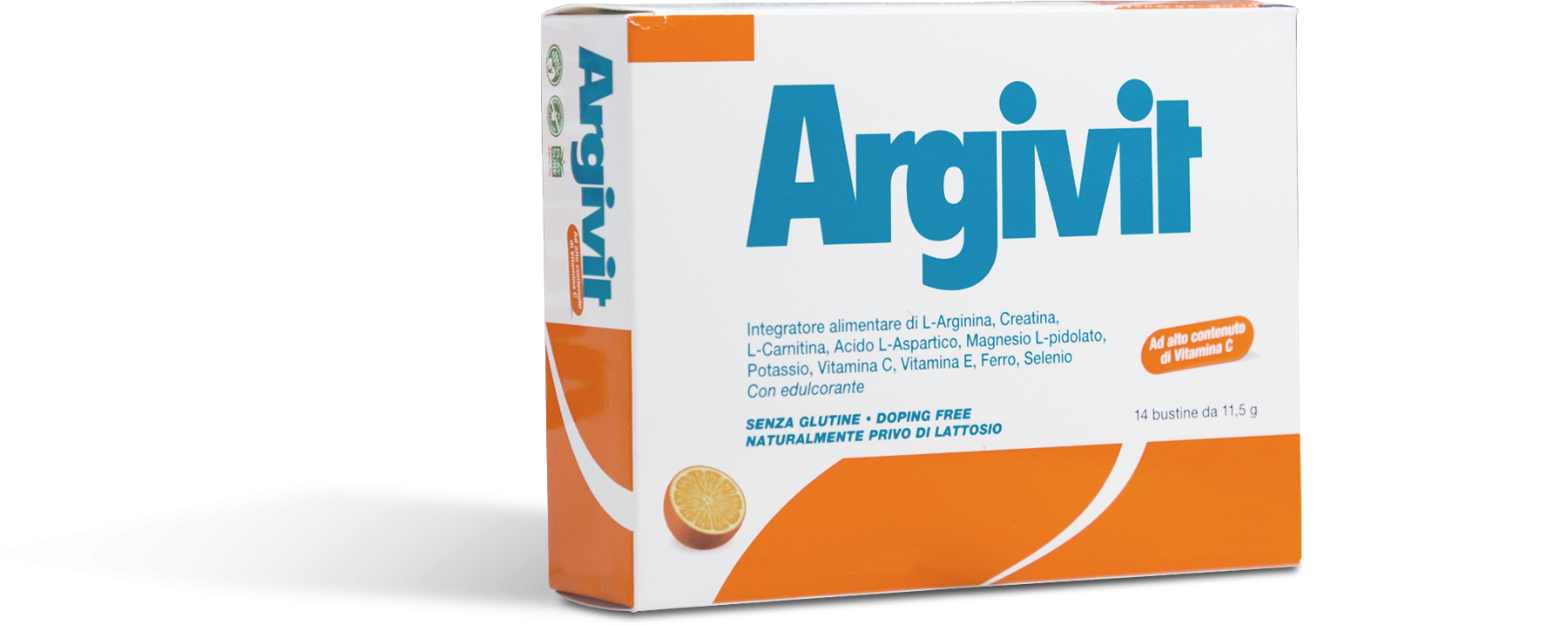 Confezione di Argivit, intergatore alimentaer ad alto contenuto di Vitamina C